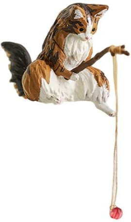 HOW-E Cartoon-Kätzchen-Angel Ornament aus Harz als Tischdekoration - Bild 1