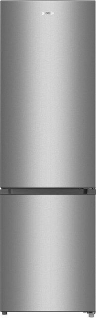 Gorenje Kühl-Gefrierkombination RK418DPS4 in Edelstahl Grau, B/H/T: 55 x 180 x 55,7 cm - Bild 1