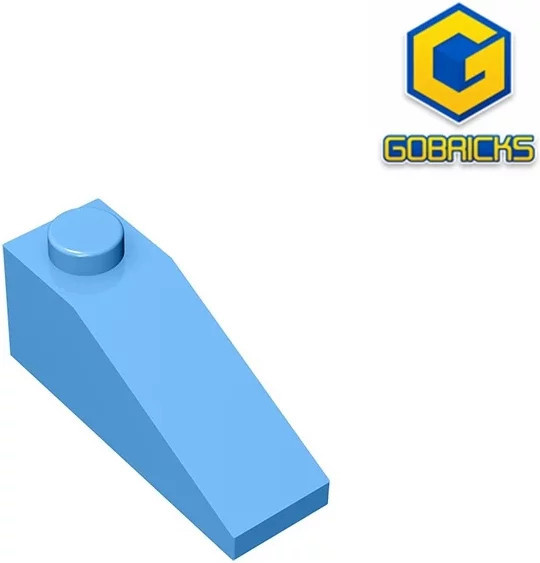 Gobricks GDS-586 Slope 33 3 x 1, Zubehör, Technisch, Blau - Bild 1