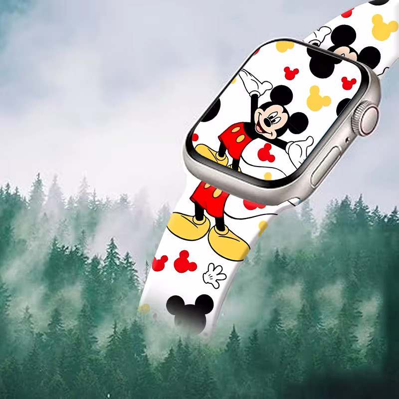 Disney Armband für Apple Watch, Silikon, Bunt, Unisex - Bild 2