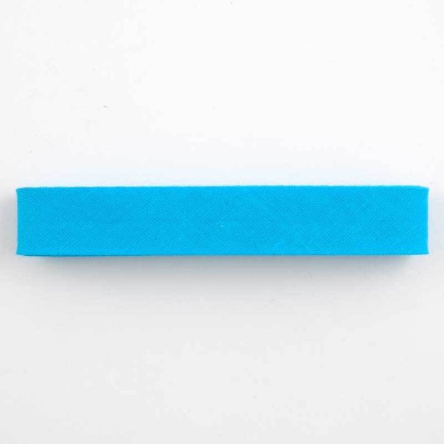 Gütermann Schrägband aus Baumwolle in Mitteltürkis, Breite: 2 cm, Länge: 3 m, Nr. 6846 - Bild 1