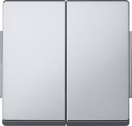 Merten Abdeckung für Wechselschalter Aquadesign in Silber - Bild 1