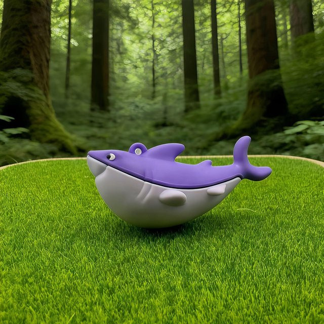 Schlüsselanhänger Silikon, Hoppers Figur, gray, Unisex - Bild 1