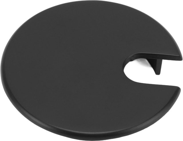 Kabeldurchführung für Tischplatten von OutsideWorld aus Zinklegierung in Schwarz mit 60 mm Öffnung - Bild 1