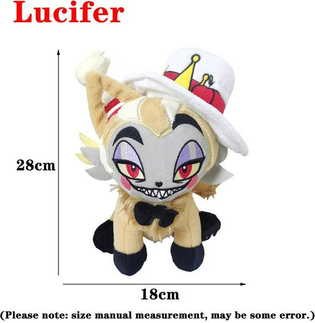 Yiran toy Hazbin Hotel Lucifer Morningstar Adam Plüschtier, ab 14 Jahren - Bild 1