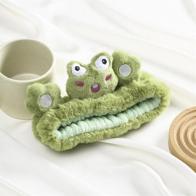 Rd lala Haarreif, Frosch Plüsch, beige, Mädchen - Bild 1