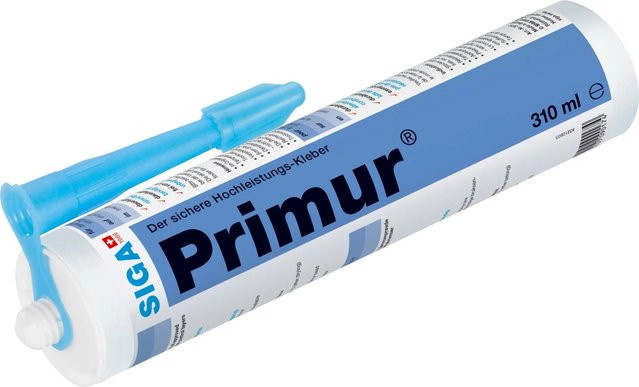 Siga Primur Klebedichtmasse, weiß, 310 ml, lösungsmittelfrei - Bild 1