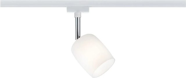 Paulmann URail Blossom Spot Leuchte Weiß mit Satinglas für G9 Leuchtmittel, 10W, Hochvolt-Schienensystem - Bild 1
