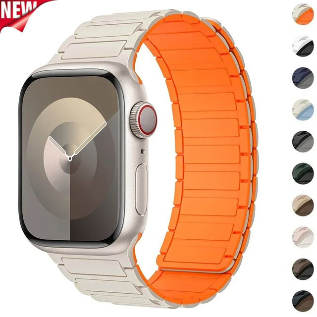 FancyWrist Uhrenarmband Silikon, Magnetschlaufe, Unisex - Bild 1