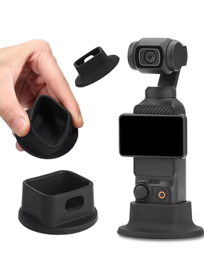 DJI Desktop-Ständerhalterung für Osmo Pocket 4 und Pocket 3, Handheld-Gimbal-Stützadapter mit rutschfester Basis, Schwarz - Bild 5