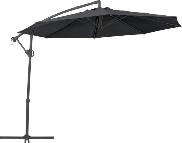 LIVARNO Ampelschirm mit UPF 50+ aus Polyester und Stahl, Höhe: 258 cm, Durchmesser: 300 cm - Bild 1