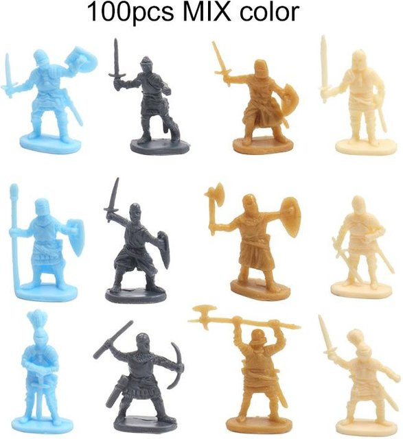 Fashnics Antiker Soldat Miniatur, Ritter, 100-teiliges Set, ab 6 Jahren - Bild 1