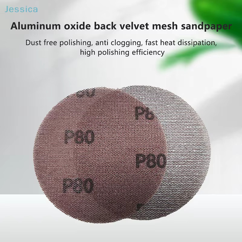 Samtgeflecht-Schleifpapier mit Aluminiumoxidrückseite Körnung P80–400 staubfrei und verstopfungssicher für hocheffizientes Polieren - Bild 3