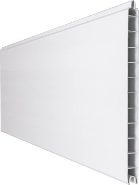 GroJa Einzelprofil Premium Basicline aus Kunststoff in Weiß, Höhe: 180 cm, Breite: 28,4 cm - Bild 1