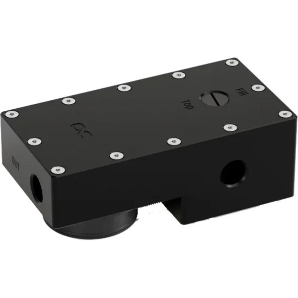Alphacool ES Reservoir DDCzero 1U Ausgleichsbehälter in Schwarz für Custom Loop - Bild 1