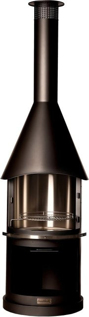 Buschbeck Sydney Edelstahlkamin, schwarz, B/H/T: 72 x 250 x 72 cm - Bild 2