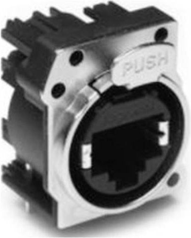 Amphenol RJX8FB6HB Ethernet LAN Stecker in Silber - Bild 1