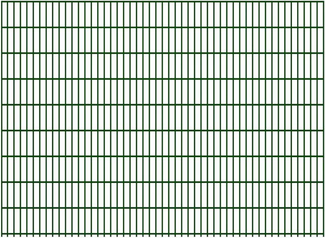 Fa-Bausysteme Doppelstabmatte Moosgrün B/H: 250 x 183 cm - Bild 1