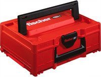 Fischer Systainer M137 Transportkoffer mit Einsätzen in Rot, stapelbar - Bild 1