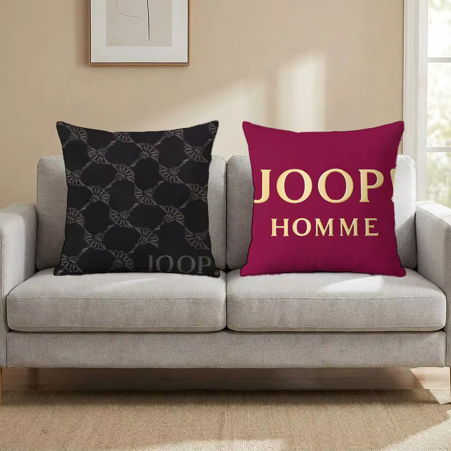 Joop Kissenbezug-Set 4-teilig, Weiß, Dekorativ für Sofa und Heimdekoration, B/T/H: 50 x 50 cm, 45 x 45 cm, 40 x 40 cm und 30 x 30 cm - Bild 3