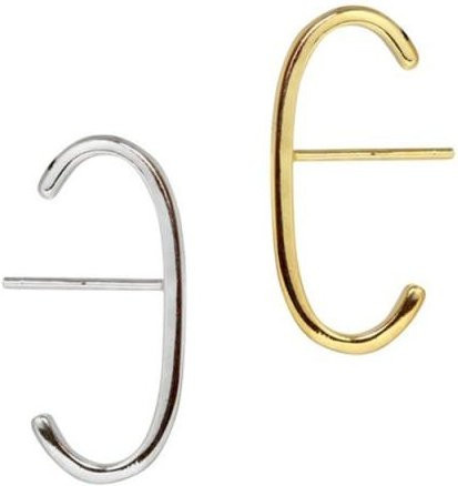 Ohrstecker 925 Sterlingsilber, Zirkon, Unisex - Bild 1