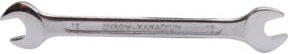 BGS Doppel-Maulschlüssel aus Chrom-Vanadium in Silber, SW 12x13 mm - Bild 1