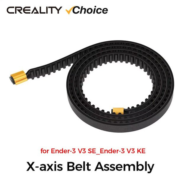 Creality Original X-Achsen-Riemenbaugruppe für Ender-3 V3 SE und Ender-3 V3 KE in Schwarz - Bild 1