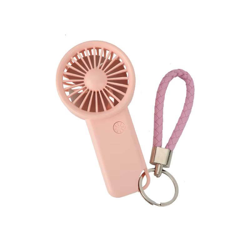 MEET SUN Tragbarer Mini Handventilator Pink, Wiederaufladbarer USB Tischventilator, Geräuschloser Kühlventilator - Bild 4