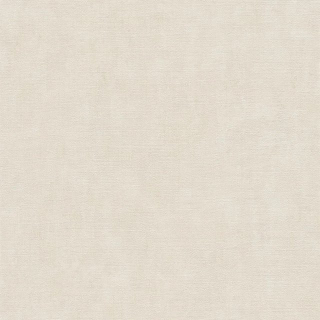 Profhome Vlies Tapete Uni Matt in Beige Creme, Breite: 0,53 m, Länge: 10,05 m - Bild 1