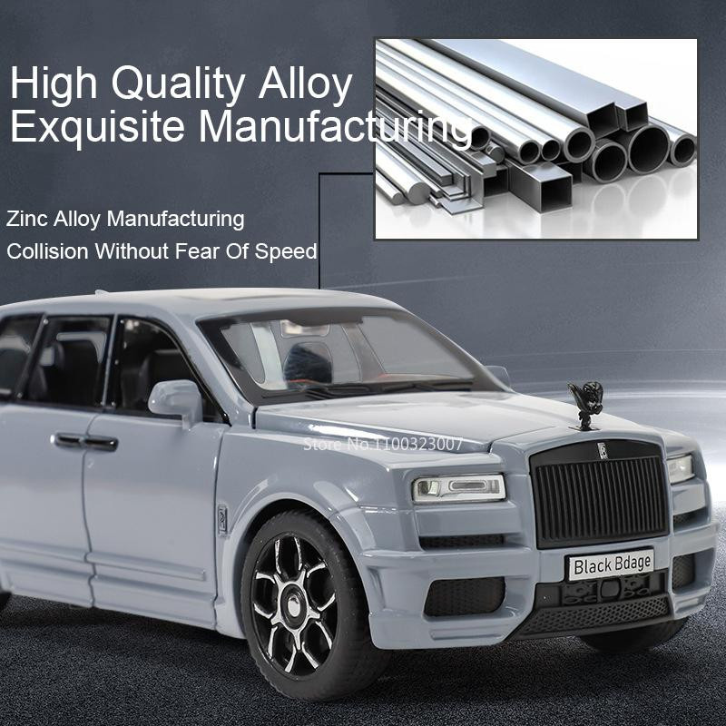 Zealous Sole Rolls Royce Cullinan RV Automodell, 1:32, mit Licht und Sound, weiß, ab 14 Jahren - Bild 3