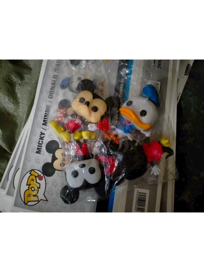 Bandai Disney Mickey Minnie Donald Duck Puppenspielzeug, PVC, Kunststoff - Bild 2