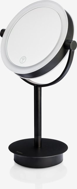 JOOP! CHROMELINE BLACK Standkosmetikspiegel mit LED-Licht und Touch-Schalter in Schwarz - Bild 1