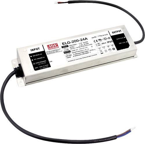 Mean Well ELG-200-C2100B-3Y LED-Treiber Konstantstrom 2100mA 48 - 96 V/DC mit 3 in 1 Dimmer Funktion in Silber - Bild 1