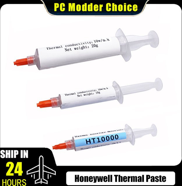 Honeywell HT10000 Wärmeleitpaste Hochleistungs-Compound-Silikonfett für CPU und GPU Kühlung in Weiß - Bild 1