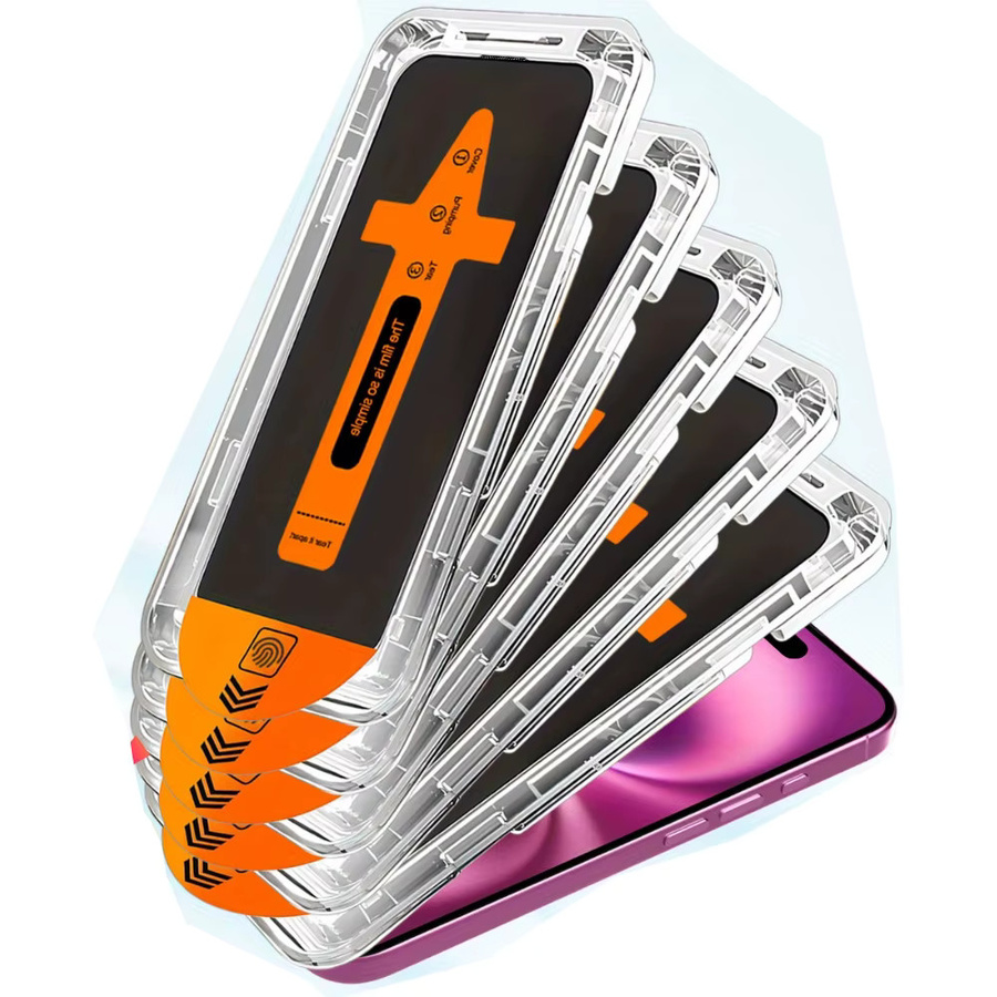 NNBILI 5 Stück Sichtschutzfolie Displayschutzfolie für iPhone 17 16 15 14 13 12 11 Pro Max und 17Air Serie inklusive Installationswerkzeug - Bild 5