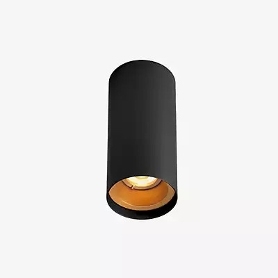 Wever & Ducré Solid Petit 1.0 Spot LED Leuchte in Schwarz und Gold/Messing - Bild 1