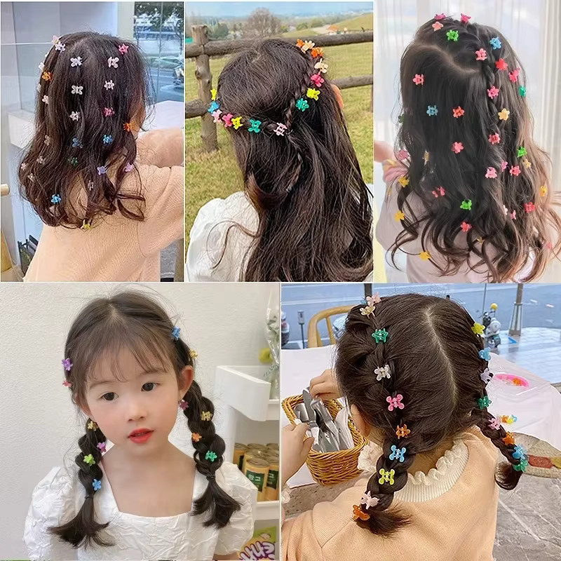 SYTZ Haar Clips, Blume, Schmetterling, Kinder - Bild 3