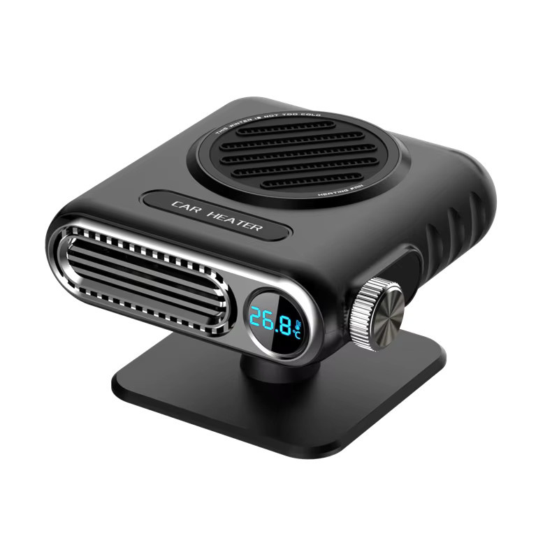 XMSJ Autoheizung 150W mit Digitalanzeige und 2-Stufen-Geschwindigkeitsregelung in Schwarz - Bild 6