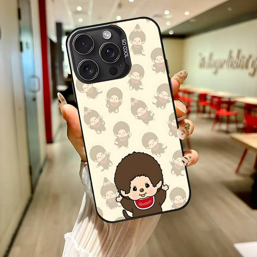 Mesuca Handyhülle M-monchhichiS für iPhone 11 bis iPhone 17 Pro Max in Multicolour - Bild 2