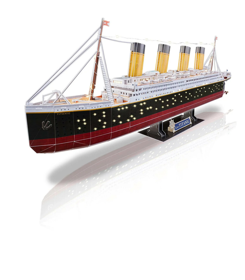 Revell RMS Titanic 3D-Puzzle, LED Edition, 266 Teile, ab 10 Jahren - Bild 4