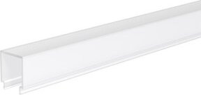 EVN Lichttechnik Alu-Profil-Abdeckung für LED-Profile, Farbe: Weiß, Material: PMMA, Länge: 200 cm, Breite: 1,85 cm - Bild 1