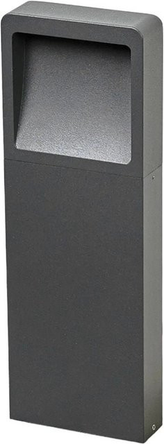 Lucande LED Außenleuchte Leya 9616081 Modern Schwarz aus Aluminium, IP54, 1-flammig - Bild 1