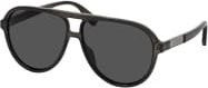Gucci GG 0935S Sonnenbrille Aviator, Vollrand, Kunststoff, Herren, black grey - Bild 1