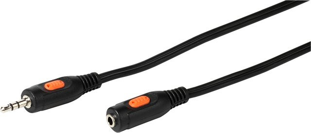 Vivanco Klinkenverlängerung 3,5 mm Jack, Schwarz, 10 m - Bild 1