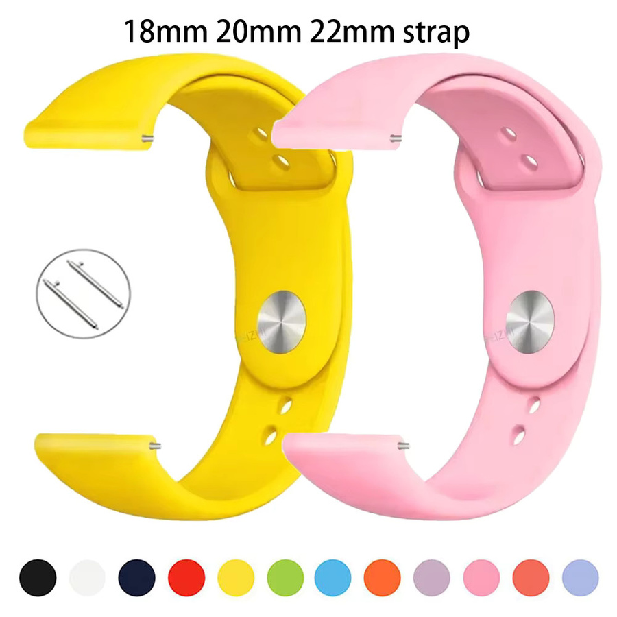 Uhrenarmband Silikon, Unisex - Bild 1