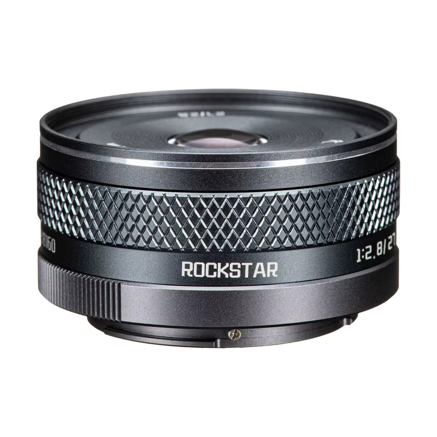AstrHori APS-C 27mm F2.8 II Kameraobjektiv mit manuellem Fokus für Fujifilm XF-Mount und Canon EF-M in Schwarz oder Grau - Bild 6
