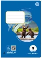 Staufen Schulheft Style DIN A5 liniert Lineatur 3 in Blau mit 16 Blättern - Bild 1