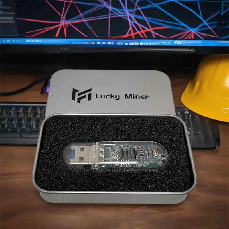 Lucky Miner LV03 USB Bitcoin Miner 250KH/s Mini SHA-256 ASIC Solo BTC Lotterie-Miner mit geringem Stromverbrauch - Bild 2