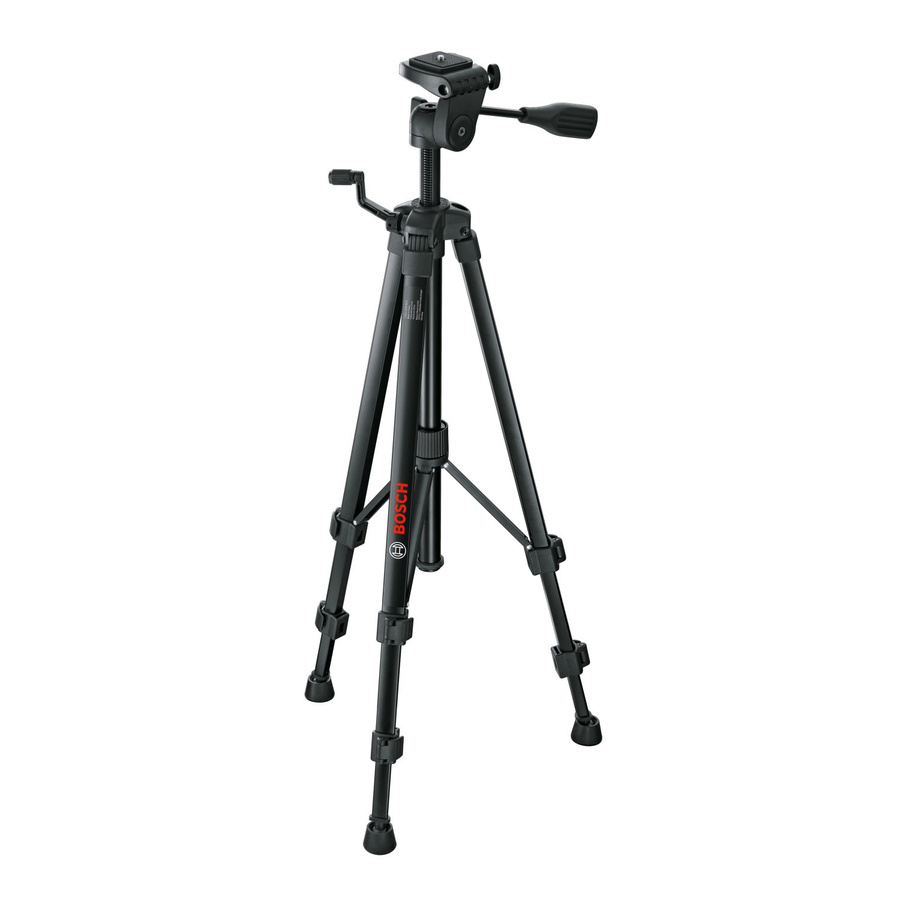 Bosch Professional Baustativ BT 150 aus Aluminium in Blau/Schwarz mit Gewicht 1,3 kg - Bild 2