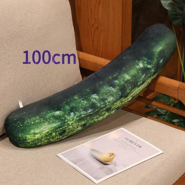 Yiran toy Simulationsgurken-Plüschkissen, Plüschtier, ab 14 Jahre - Bild 1